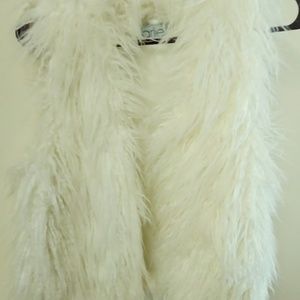 Soft Fuzzy Faux Fur Vest by Karlie
